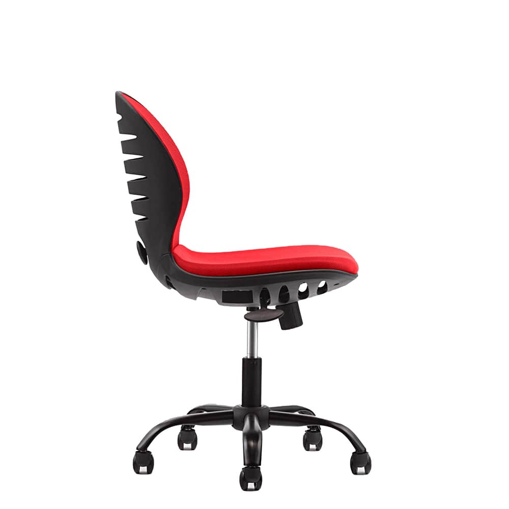 Ергономичен детски стол RFG Flexy Black червен